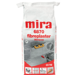 Mira 6870 20 kg - Fiberforstærket Pudsemørtel