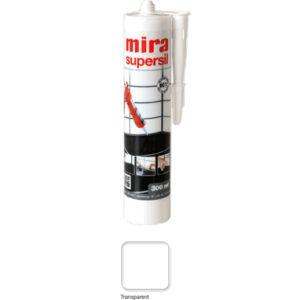 Mira Supersil Sanitetssilicone - 300 ML, Transparent