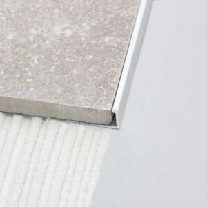 Lige afslutning mat alu 250 cm